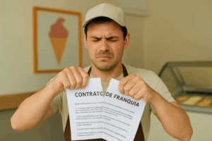 ROMPER CONTRATO COM FRANQUIA