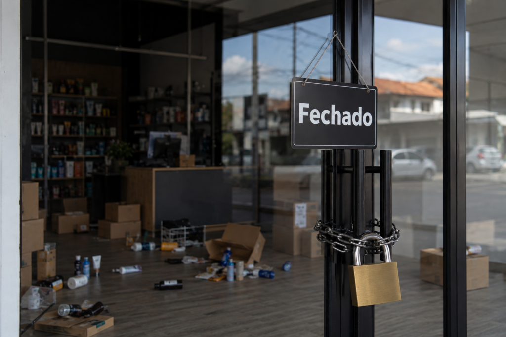 Franqueado Abandonou A Operação